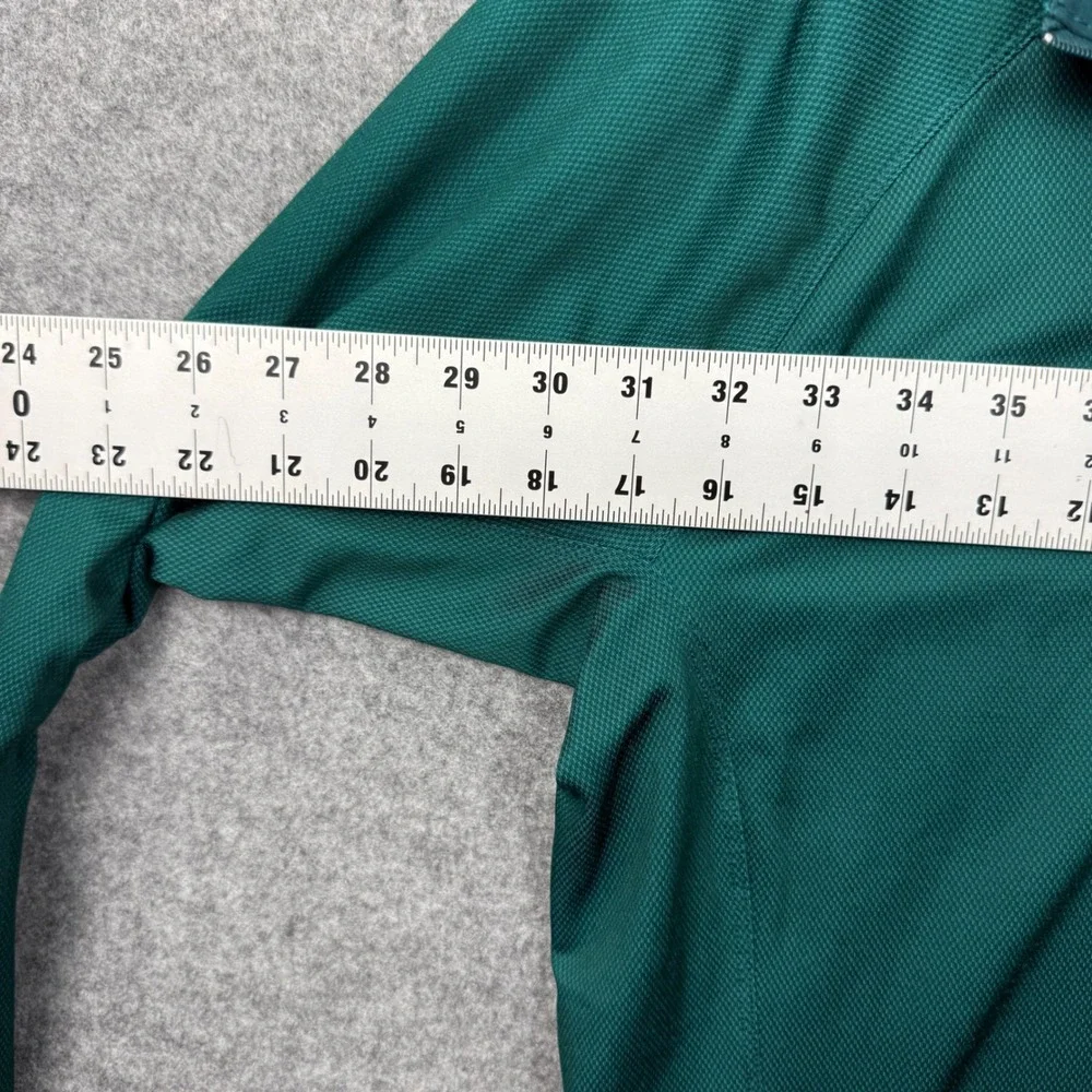 The‎ North Face Mens FlashDry Quarter Zip Pullover Green Long Sleeve Size M